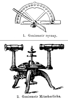 Kristalografide kullanım için gonyometreler, c. 1900